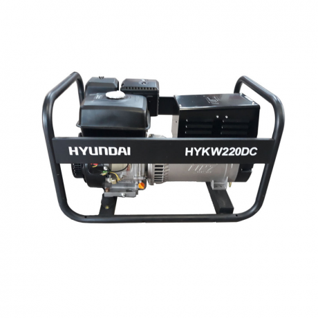 HYKW220DC Hyundai  Generator de curent monofazat cu sudura , putere maxima 5.5 kVA