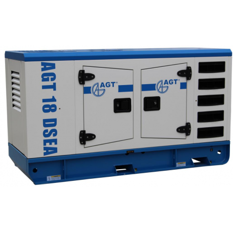 AGT 18 DSEA + ATS 22 S Generator diesel stationar , putere 16.5 kVA ,cu bujii incandescente si preincalzire lichid , turatii 1500 rpm