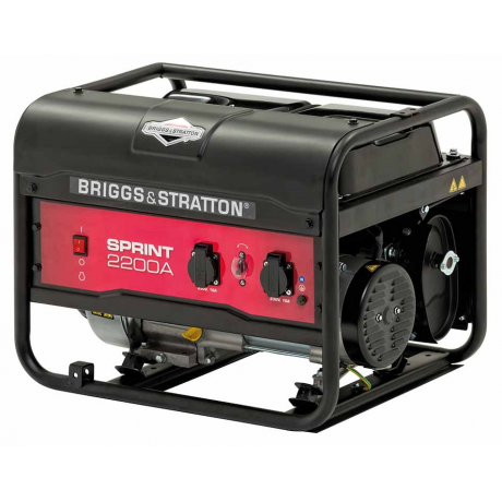 Sprint 2200A Briggs&Stratton  Generator de curent electric pe benzină monofazat , putere maxima 2200 W , rezervor 11 litri