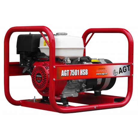 AGT 7501 HSB RR generator curent Honda