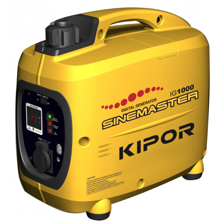 IG 1000 Kipor Generator digital cu tehnologie Inverter , putere motor 0,9 kVA , tip motor  KG144