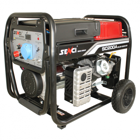 Generator de sudura  Senci SC 200 A , putere maxima 5.5 kW