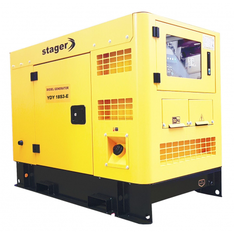 YDY18S3  Stager Generator insonorizat 18 kVA  , silent 1500rpm , diesel , trifazat