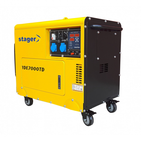 YDE7000TD  Stager Generator de  curent 4.5 kVA ,  diesel , monofazat