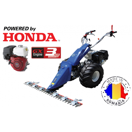 Motocositoare AGT3 cu motor Honda GX340 Alpine , putere motor 11 cp , cu bara de taiere 127 SF paioase+ Brazdar