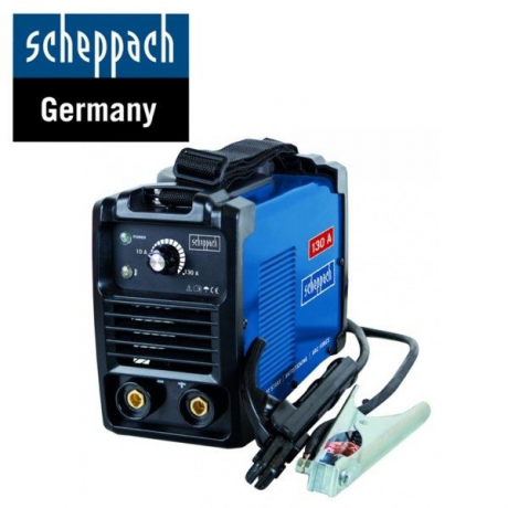 WSE 860 Scheppach  Aparat de sudare tip inverter , putere 85 V , poate suda-oţel, oţel inoxidabil, fontă, metale neferoase
