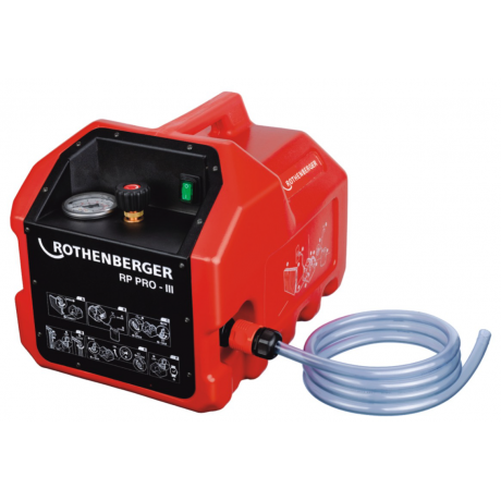 RP PRO III   Rothenberger  61185 Pompa electrica de testare presiune