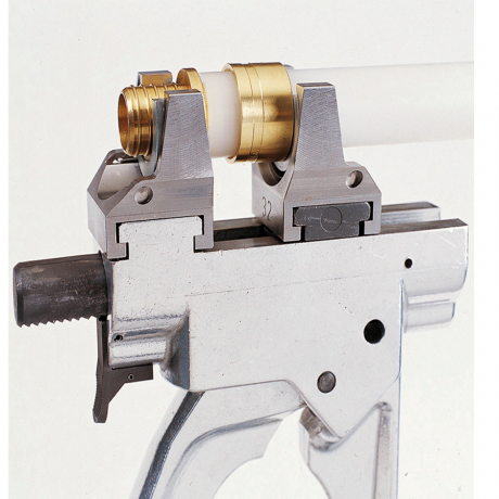Dispozitiv împingere manşon fiting pe ţevi plastic (PEX) , set 16- 20- 25- 32 mm Virax , cod  253300