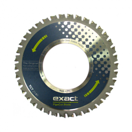TCT Z140  Exact Tools Disc cu dinti din carbura pentru tăierea oțelului, cuprului, aluminiului și materialelor plastice