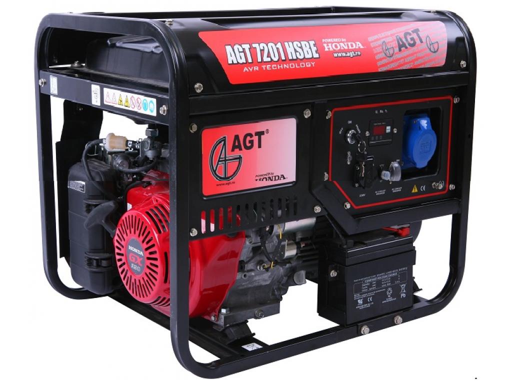Gem Defeated Flawless AGT 7201 HSB TTL Generator curent electric Honda pe benzina , putere 6.600 W
