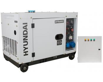 DHY 8600 SE + ATS12-P  Generator de curent monofazat, diesel,cu panou de automatizare monofazat