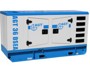 AGT 36 DSEA Generator curent trifazat  , putere motor 36 kVA , diesel , motor 4 cilindri , cu bujii incandescente si preincalzire lichid