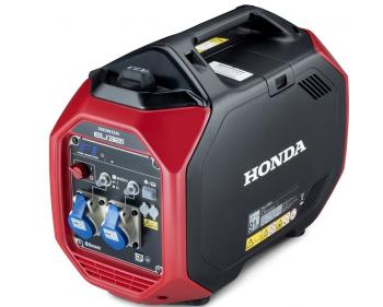 Grup electrogen EU 32 I Honda putere 3200 W,monofazat, pornire manuala ,combustibil benzina ,motor in 4 timpi , racire cu aer