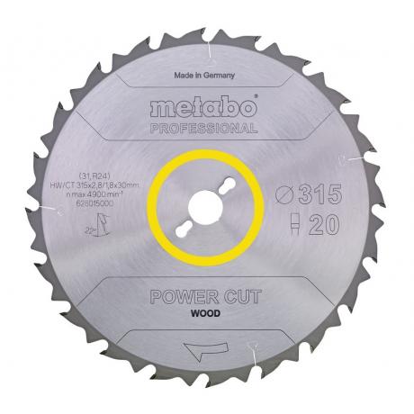 Disc Circular Metabo Power Cut Wood 450x3.5x30 ,cod 628020000